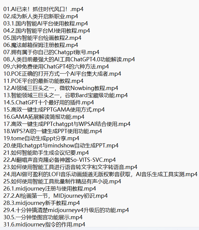 AIGC商業(yè)實戰(zhàn)手把手教學(xué) 視頻教程 下載 圖1